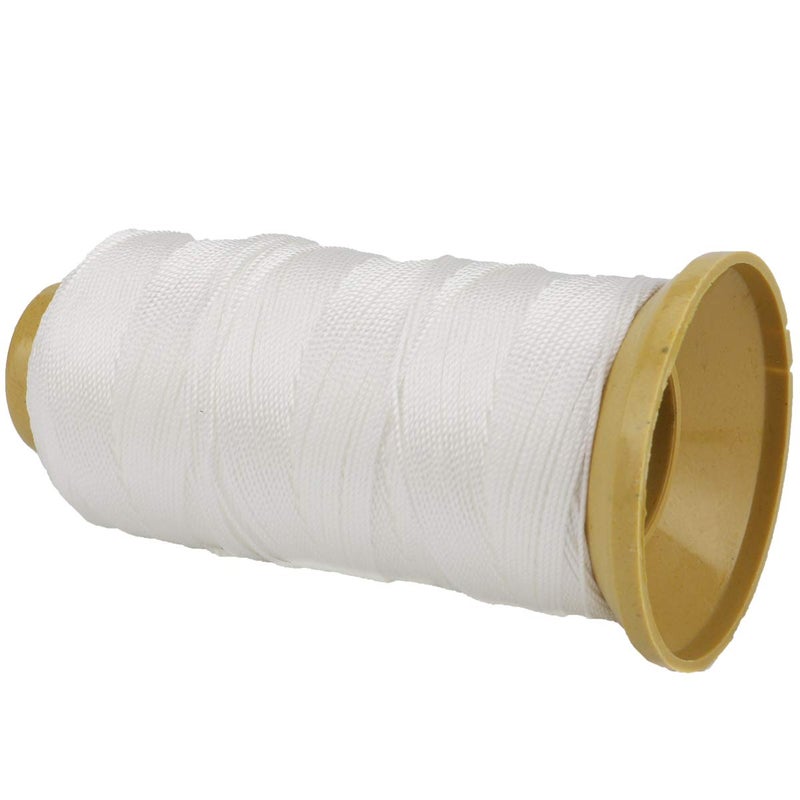 McFanBe 656 Feet Twisted Nylon Line Twine String Cord for Gardening Marking DIY Projects Crafting Masonry (White, 1mm-656 feet) - Image 3